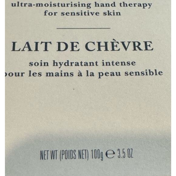 NEW Crabtree & Evelyn Goatmilk Moisturizing Hand Therapy Cream 3.5 oz - Picture 3 of 5